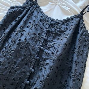 Abercrombie & Fitch tank top - black